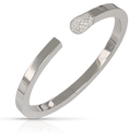 Accendimi Bracelet in 18k White Gold with White Diamonds