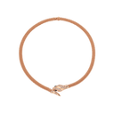 Serpenti Viper Necklace Belle Vante Ethical Rose Gold Pavé Diamonds