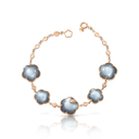 Ton Joli Bracelet in 18k Rose Gold with Lunar Night Blue Gem and Diamonds