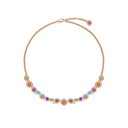 Allegra Necklace Belle Vante Ethical Rose Gold Amethyst Peridot Citrine Quartz Blue Topaz Diamonds