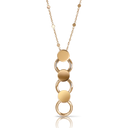 Luce Necklace in 18k Rose Gold with White Diamonds