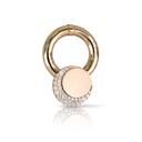 Luce Mono Diamond Earring in Rose Gold