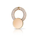 Luce Mono Diamond Earring in Rose Gold
