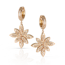 Ghirlanda Diamond Earrings in Rose Gold