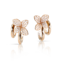 Petit Garden Diamond Earrings in Rose Gold