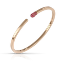 Accendimi Bracelet in 18k Rose Gold with Rubies