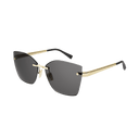 Tubogas Sunglasses Square Rimless Grey