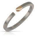 Accendimi Bracelet in 18k Rose Gold and Grey Titanium