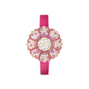 Primerose Secrète Watch in 18K Yellow Gold with Diamonds and Sapphires
