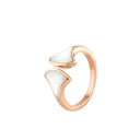Divas' Dream Ring Belle Vante Ethical Rose Gold White Mother-of-Pearl