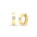 18ct Gold Natural Diamond Earrings