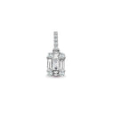 18ct White Gold Natural Diamond Pendant