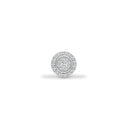18ct White 0.20ct Natural Diamond Cluster Pendant