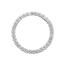 18ct White Gold Natural Diamond Pendant