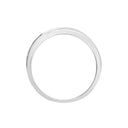 18ct White 0.11ct Natural Diamond Ring