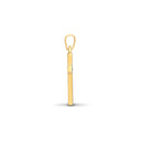 18ct Yellow Gold Natural Diamond Cross