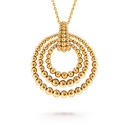 Perlée Couleurs Transformable Long Necklace in 18K Yellow Gold