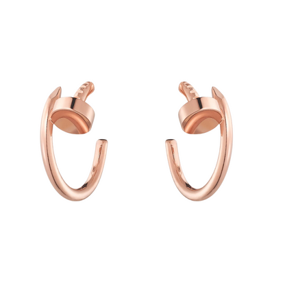 Juste Un Clou Hoop Earrings Small 18ct Gold