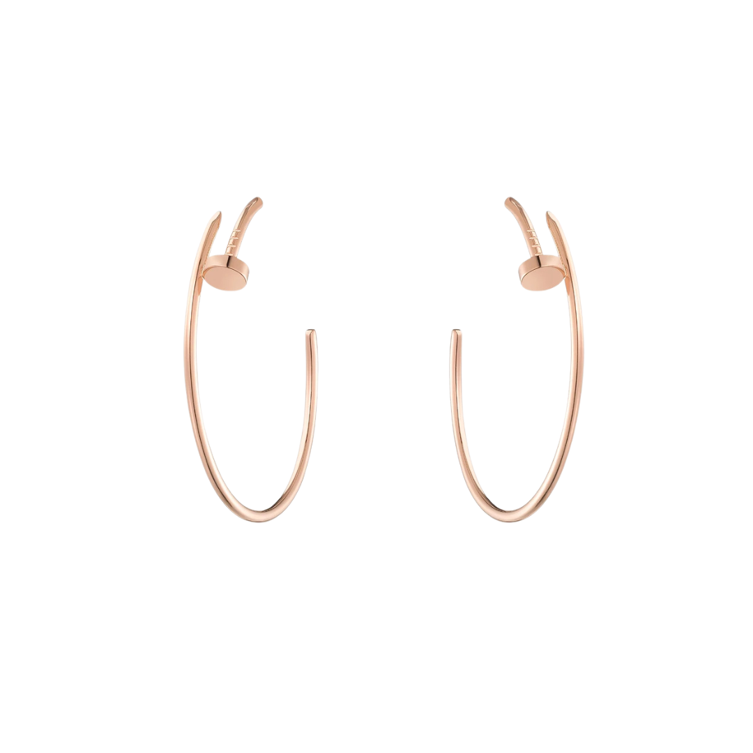 Juste Un Clou Hoop Earrings Large 18ct Gold