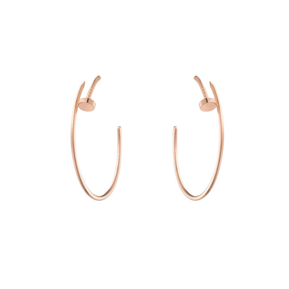 Juste Un Clou Hoop Earrings Large 18ct Gold