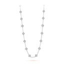 Belle Vante Necklace 20 Motifs Diamonds 18K White Gold