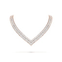 À Cheval 5-Row Transformable Necklace in 18K Rose Gold