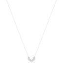 Medium White Gold Diamond Pendant