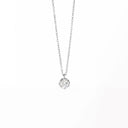 White Gold and Diamond Necklace 0.15 Carats