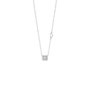 White Gold and Diamonds Necklace