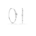 White Gold and Diamonds Earrings