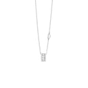 White Gold and Diamonds Necklace 0.19 Carats