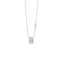 White Gold and Diamonds Necklace 0.43 Carats