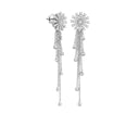 White Gold and Diamonds Earrings