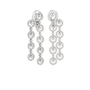 White Gold and Diamonds Earrings