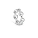 White Gold Ring with Diamonds