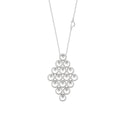 White Gold and Diamonds Necklace 2.00 Carats