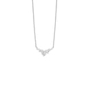 White Gold and Diamonds Necklace
