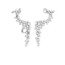 White Gold and Diamonds Earrings