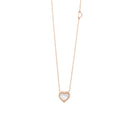 Pink Gold and Mother of Pearl Necklace