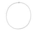 White Gold and Diamond Necklace 7.02 Carats