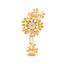 Frivole Secrète Watch Small Model in 18K Yellow Gold with Diamonds