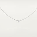 Belle Vante d'Amour Pendant Brilliant-Cut Diamond Large Model White Gold