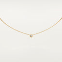 Belle Vante d'Amour Pendant Brilliant-Cut Diamond Large Model Yellow Gold