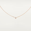 Belle Vante d'Amour Pendant Brilliant-Cut Diamond Large Model Rose Gold