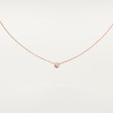 Belle Vante d'Amour Pendant Brilliant-Cut Diamond Small Model Yellow Gold
