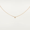 Belle Vante d'Amour Pendant Brilliant-Cut Diamond Large Model Yellow Gold