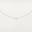 Belle Vante d'Amour Pendant Brilliant-Cut Diamond Mini Model White Gold