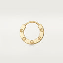 Belle Vante LOVE Single Earring 18k Yellow Gold 12mm