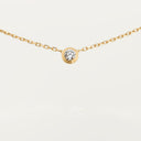 Belle Vante d'Amour Pendant Brilliant-Cut Diamond Large Model Yellow Gold