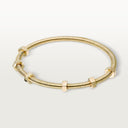 Belle Vante Ecrou Bracelet Yellow Gold 3.5mm
